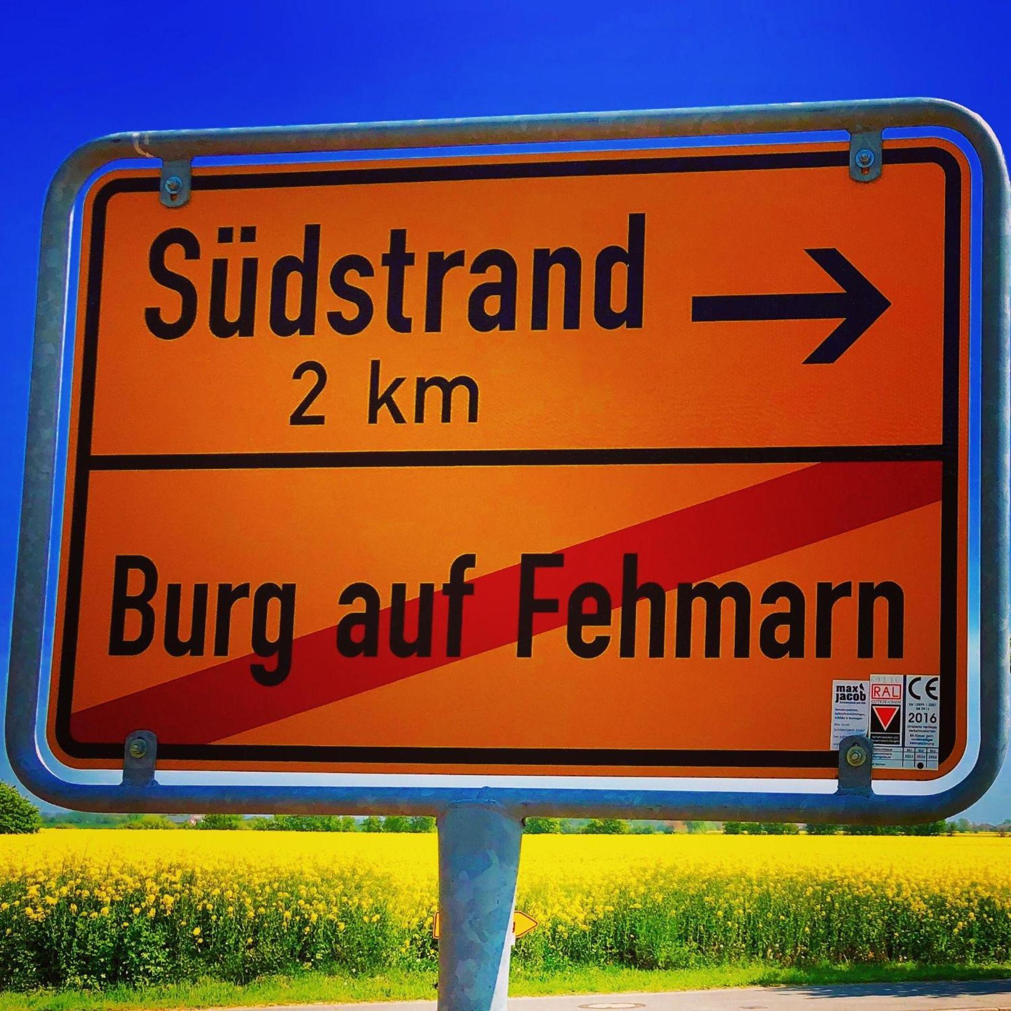 Suedstrand-Ferienwohnung-Suhr Burgtiefe auf Fehmarn Dış mekan fotoğraf